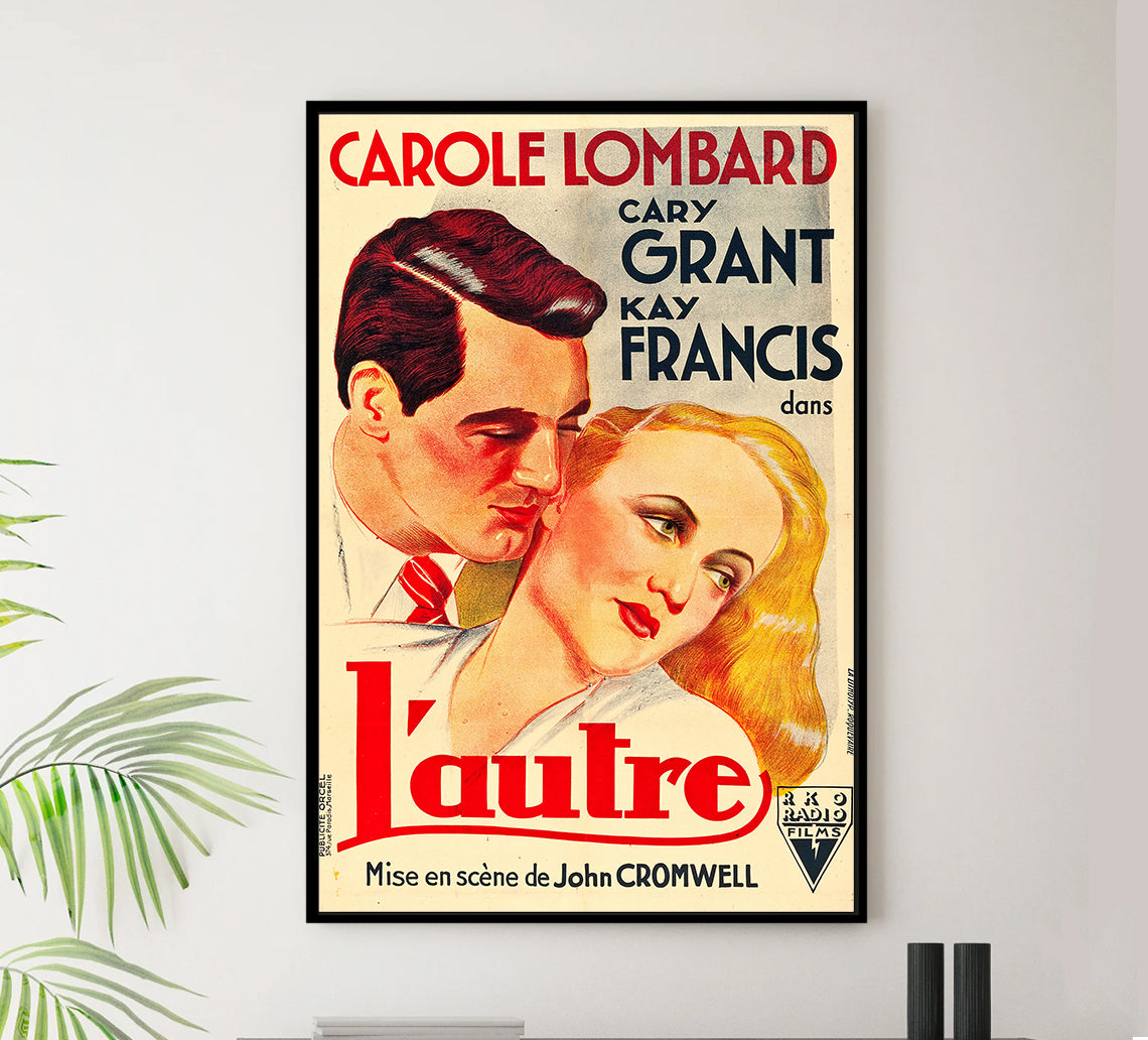 In Name Only 1939 - Cary Grant - France - Classic Movie Poster
