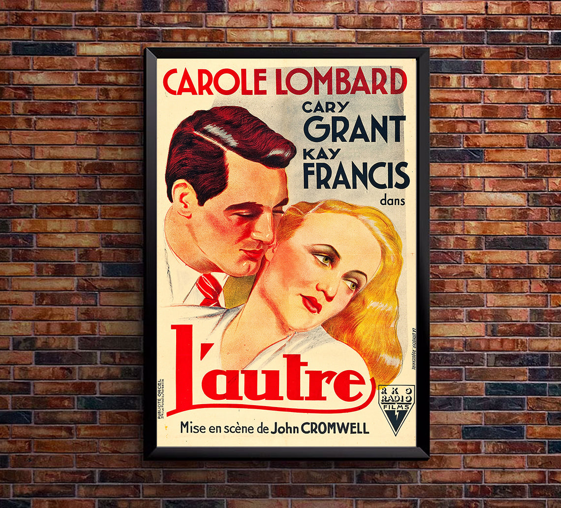 In Name Only 1939 - Cary Grant - France - Classic Movie Poster