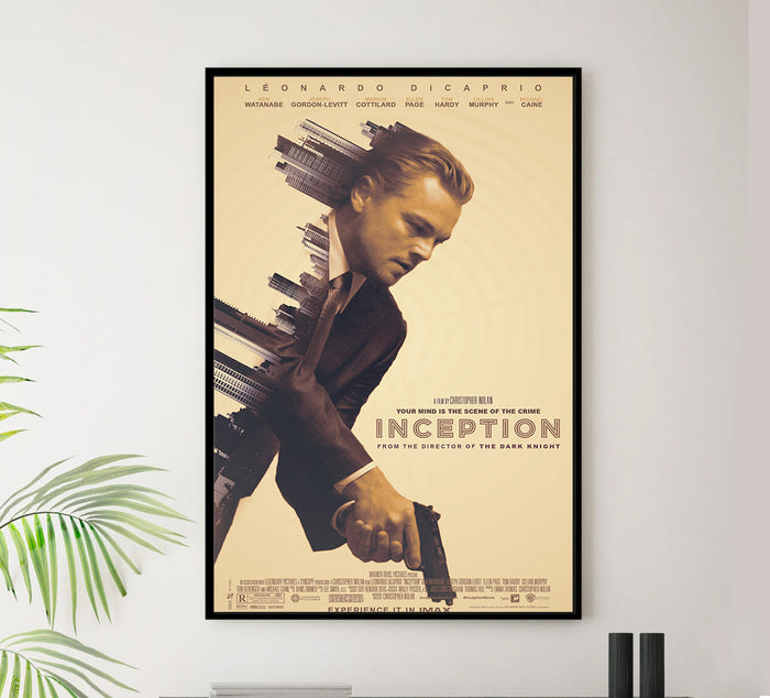 Inception 2010 v1 - Classic Movie Poster