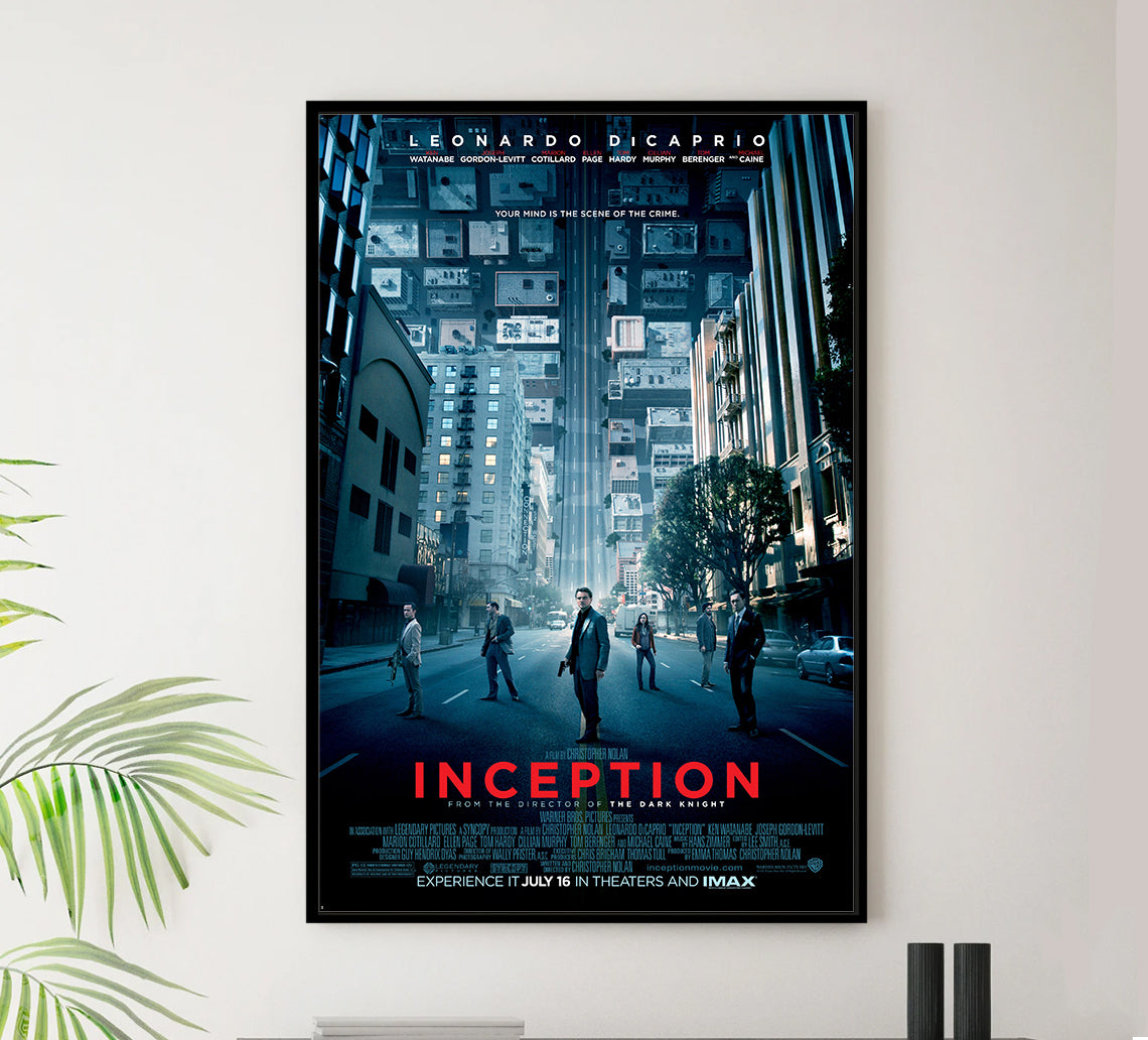 Inception 2010 v2 - Classic Movie Poster