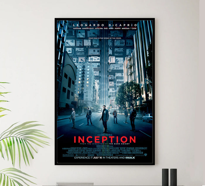 Inception 2010 v2 - Classic Movie Poster