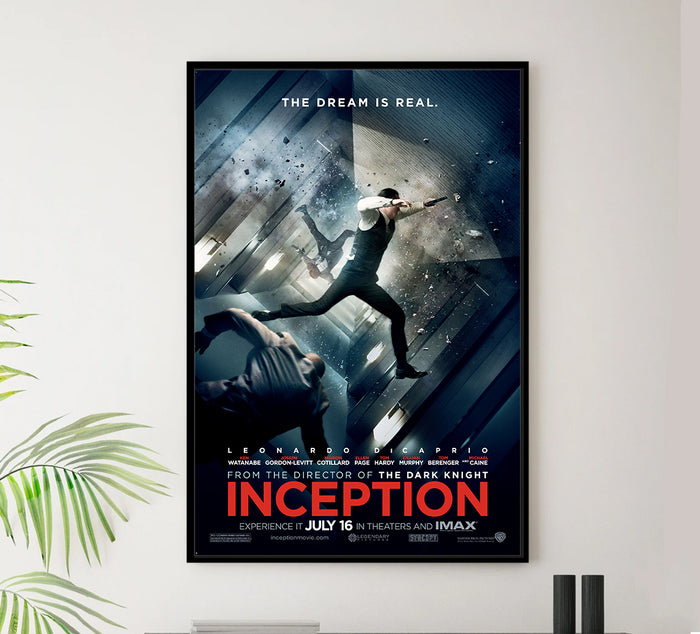 Inception 2010 v3 - Classic Movie Poster