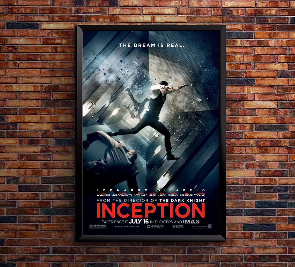 Inception 2010 v3 - Classic Movie Poster