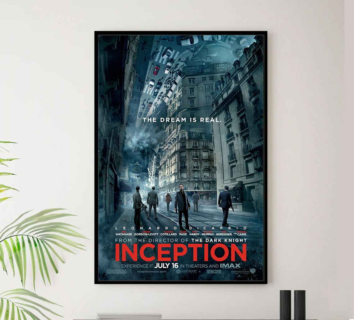 Inception 2010 v4 - Classic Movie Poster