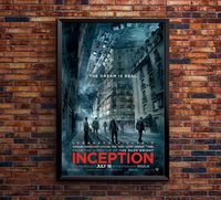 Inception 2010 v4 - Classic Movie Poster