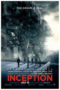 Inception 2010 v6 - Classic Movie Poster