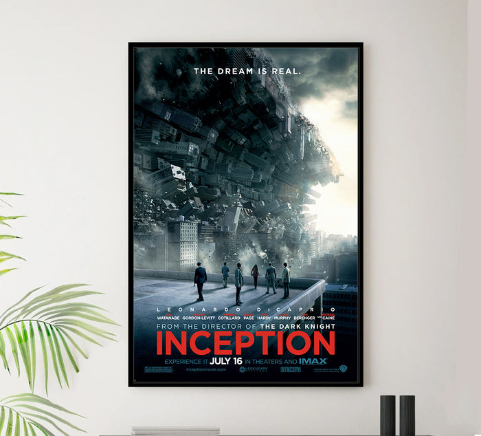 Inception 2010 v5 - Classic Movie Poster
