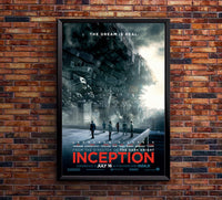 Inception 2010 v5 - Classic Movie Poster