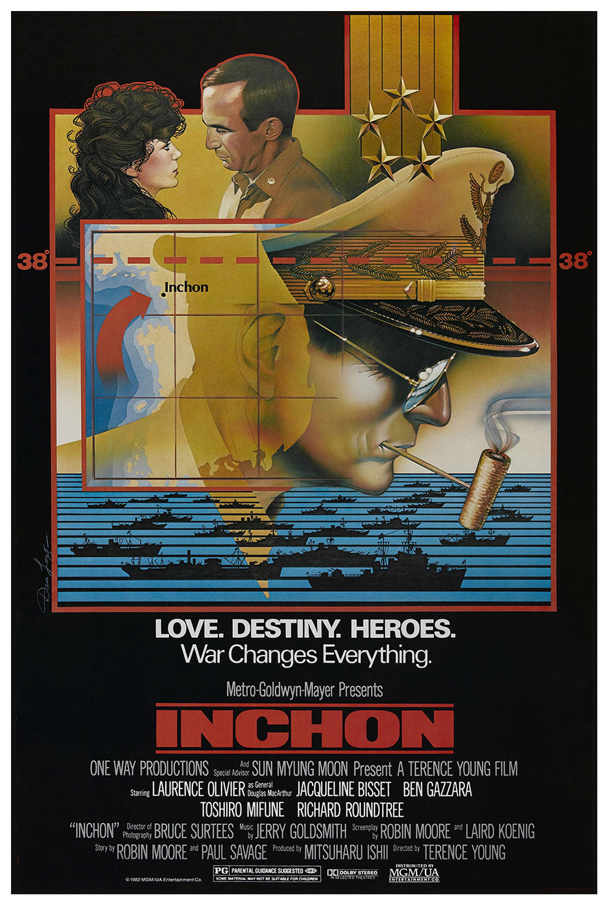 Inchon 1981 - Laurence Olivier - US - Classic Movie Poster