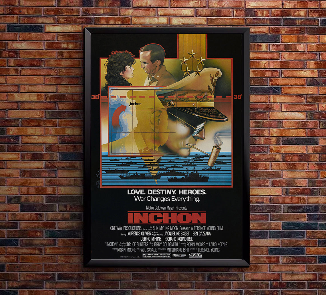 Inchon 1981 - Laurence Olivier - US - Classic Movie Poster