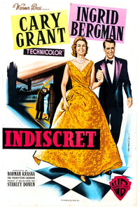 Indiscreet 1958 - Cary Grant - France - Classic Movie Poster