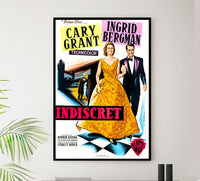 Indiscreet 1958 - Cary Grant - France - Classic Movie Poster