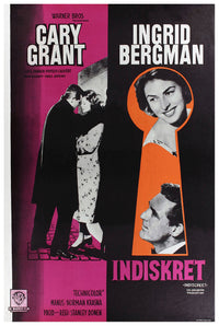 Indiscreet 1958 - Cary Grant - Sweden - Classic Movie Poster