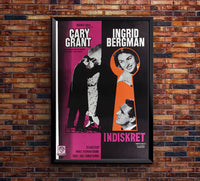 Indiscreet 1958 - Cary Grant - Sweden - Classic Movie Poster