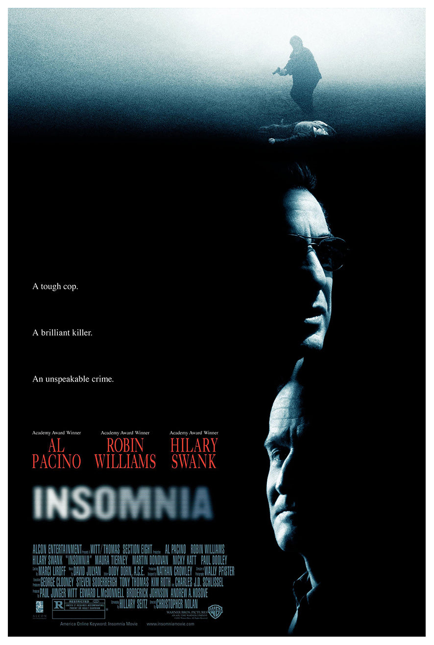 Insomnia 2002 - Al Pacino - US - Classic Movie Poster