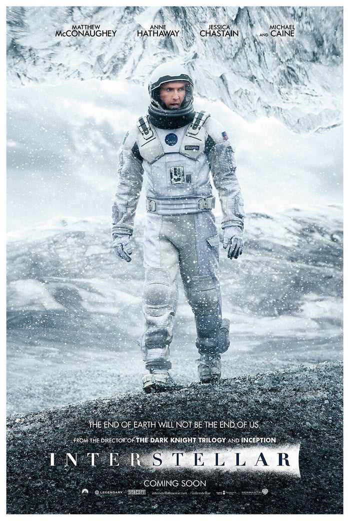 Interstellar 2014 Teaser 1 - Classic Movie Poster