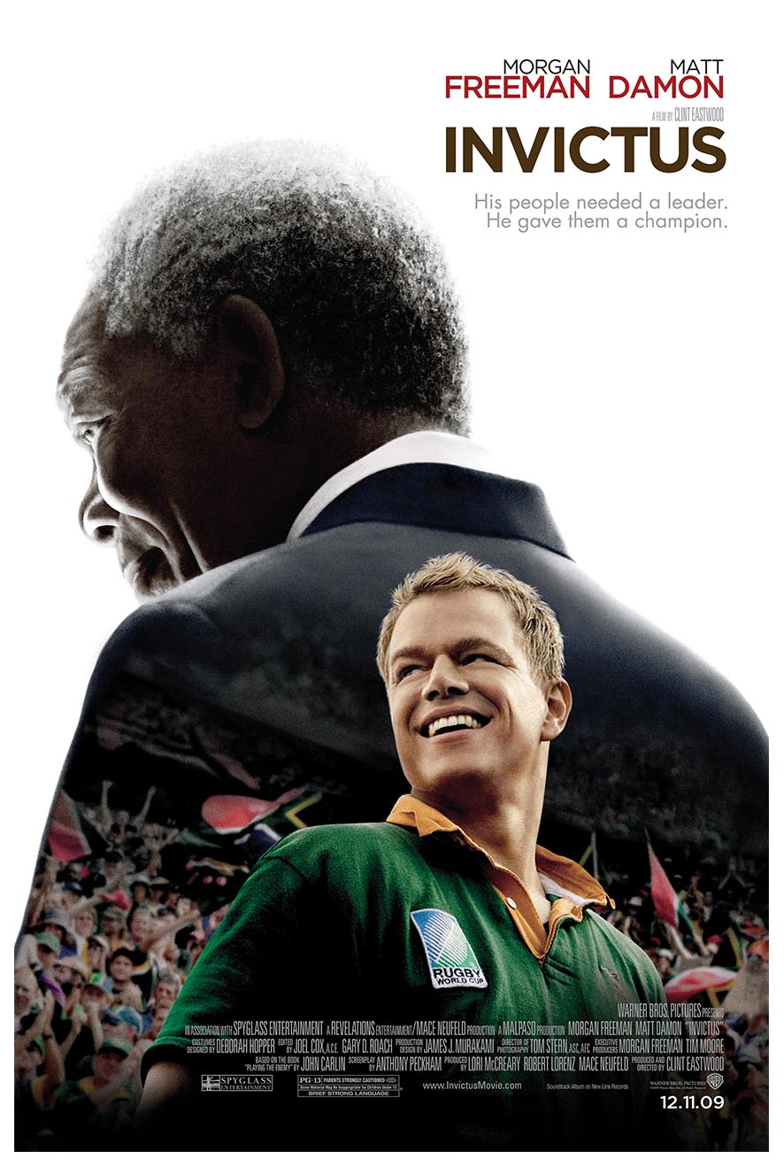 Invictus 2009 - Classic Movie Poster