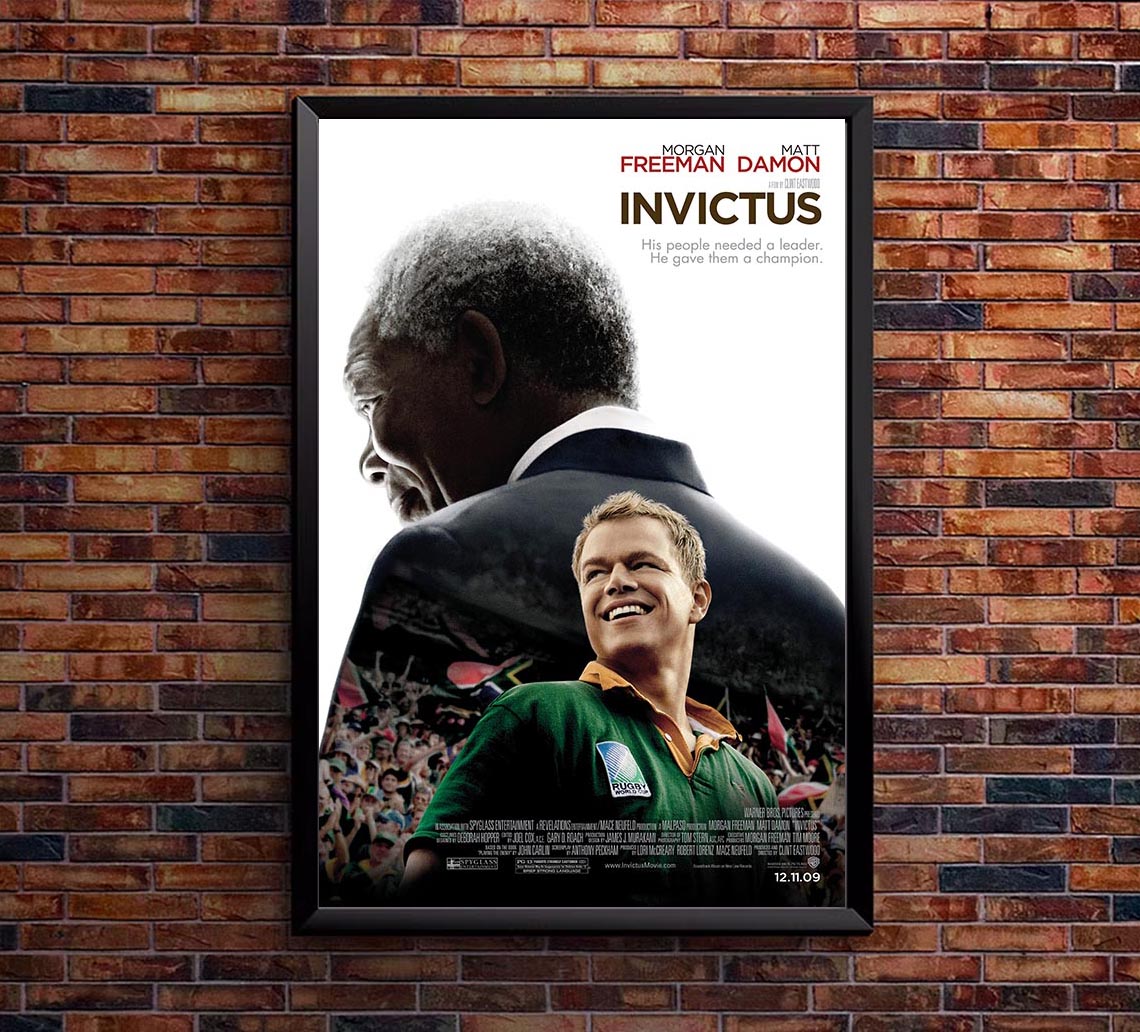 Invictus 2009 - Classic Movie Poster