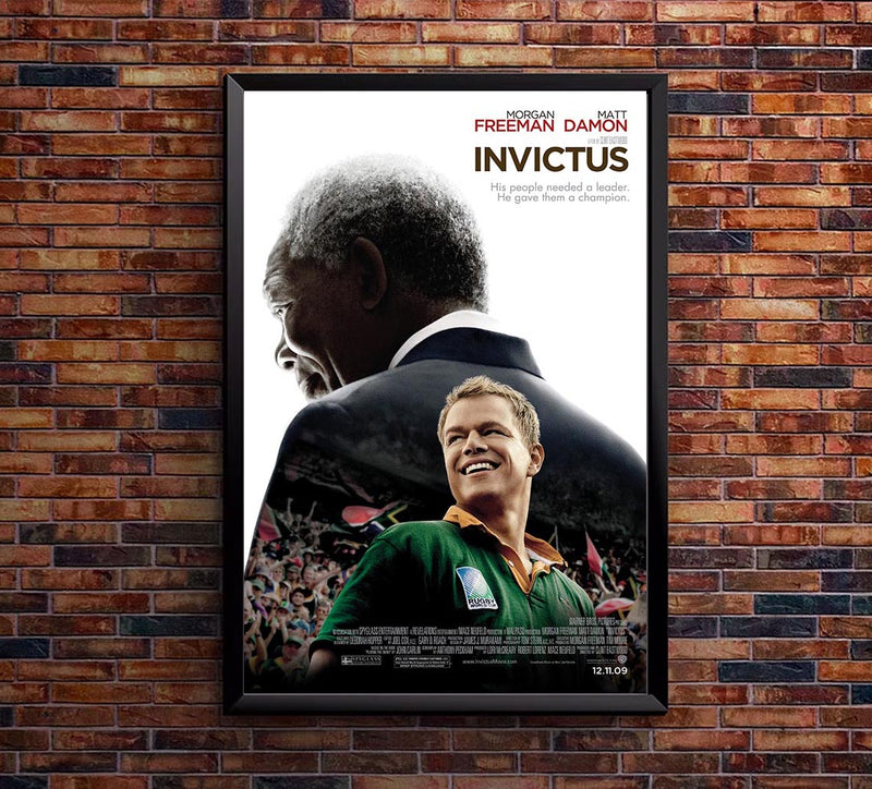 Invictus 2009 - Classic Movie Poster