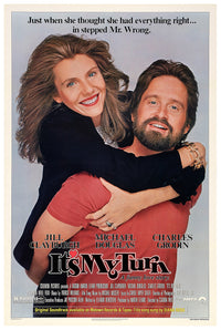 It's My Turn 1980 - Michael Douglas - US - Classic Movie Poster