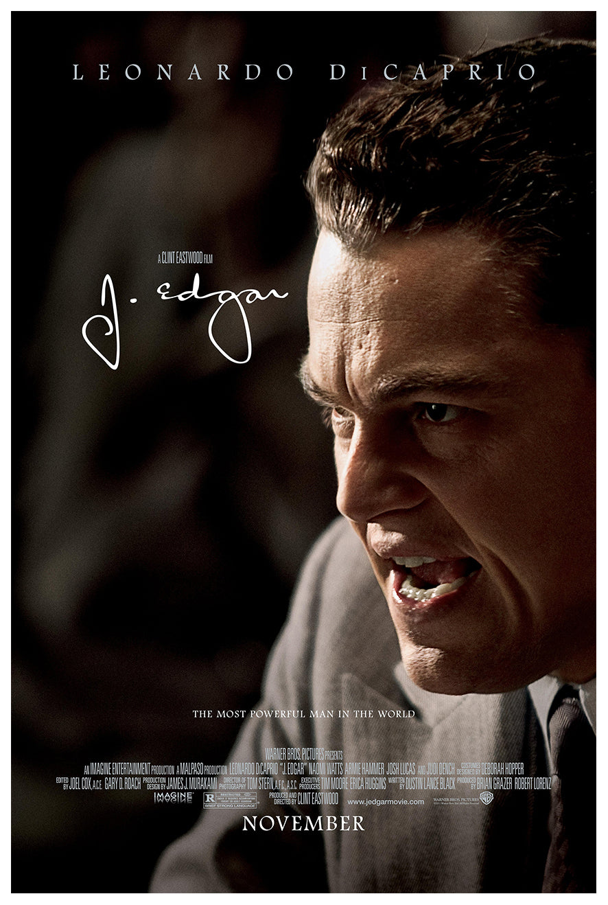J. Edgar 2011 - Classic Movie Poster