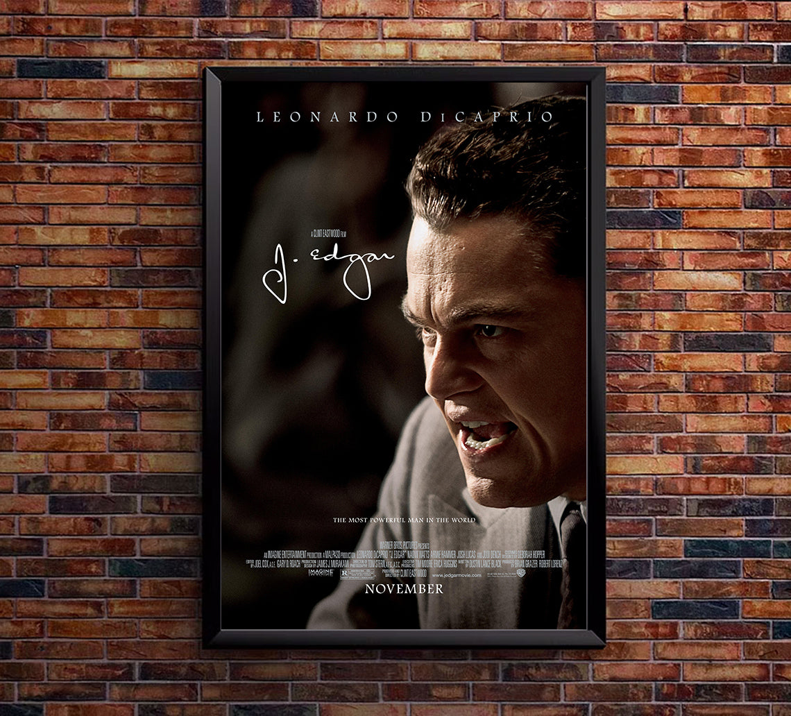J. Edgar 2011 - Classic Movie Poster