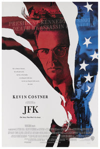 JFK 1991 - Kevin Costner - Vintage Classic Movie Poster