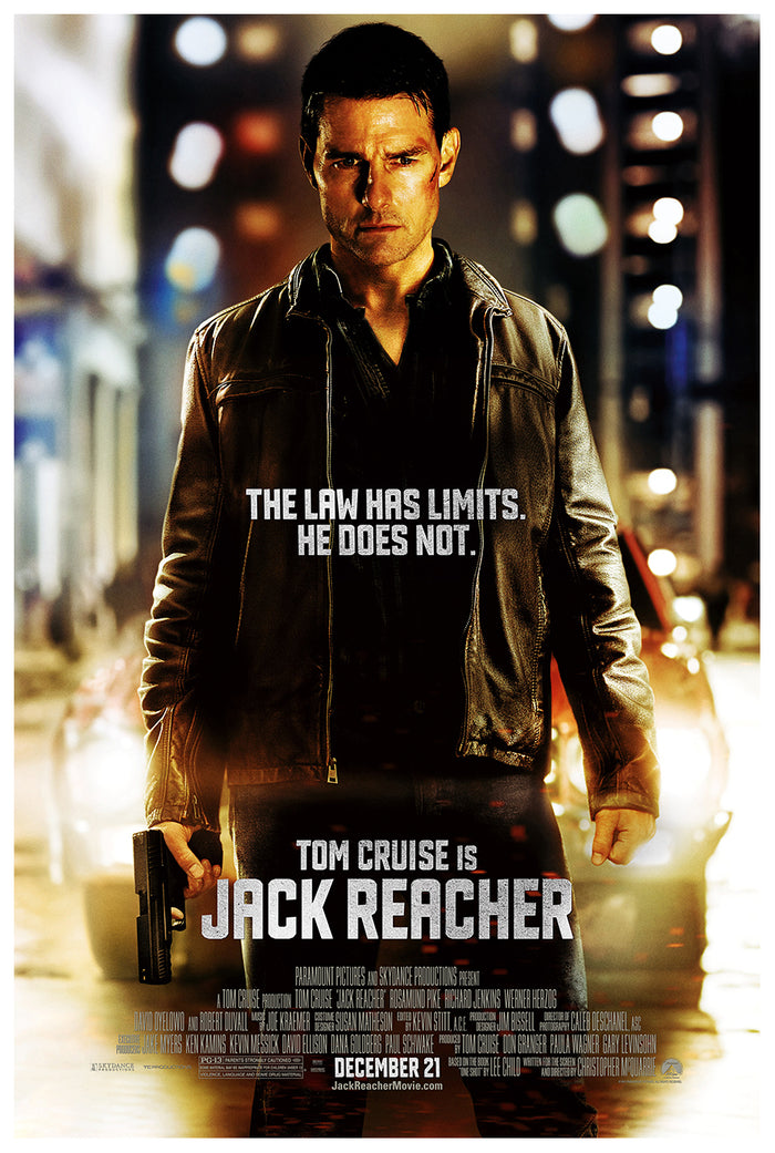 Jack Reacher 2012 v1 - Classic Movie Poster