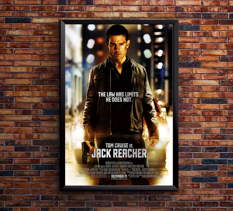 Jack Reacher 2012 v1 - Classic Movie Poster