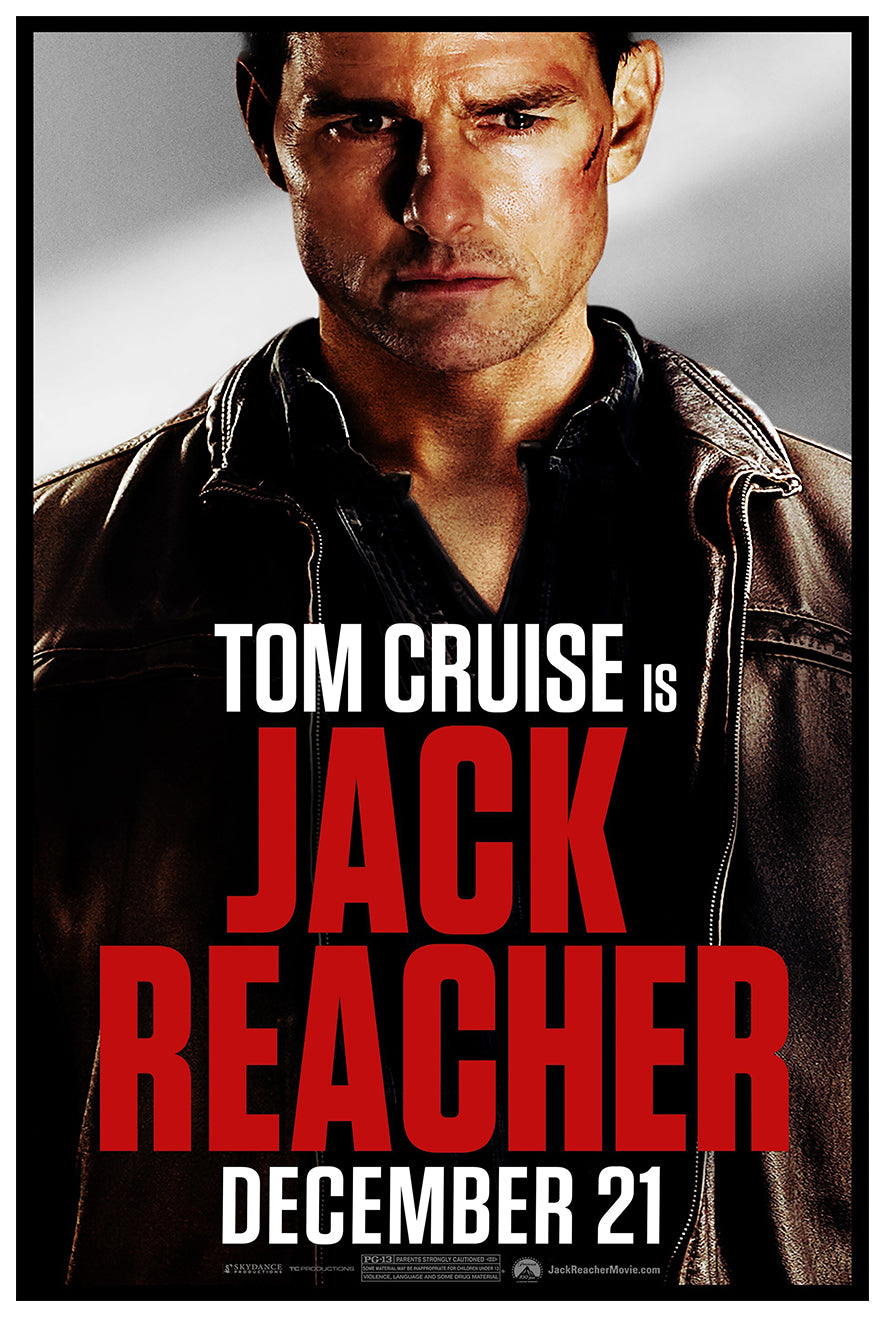 Jack Reacher 2012 v2 - Classic Movie Poster