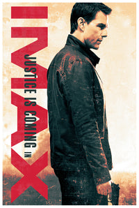 Jack Reacher Never Go Back 2016 - IMAX - Classic Movie Poster