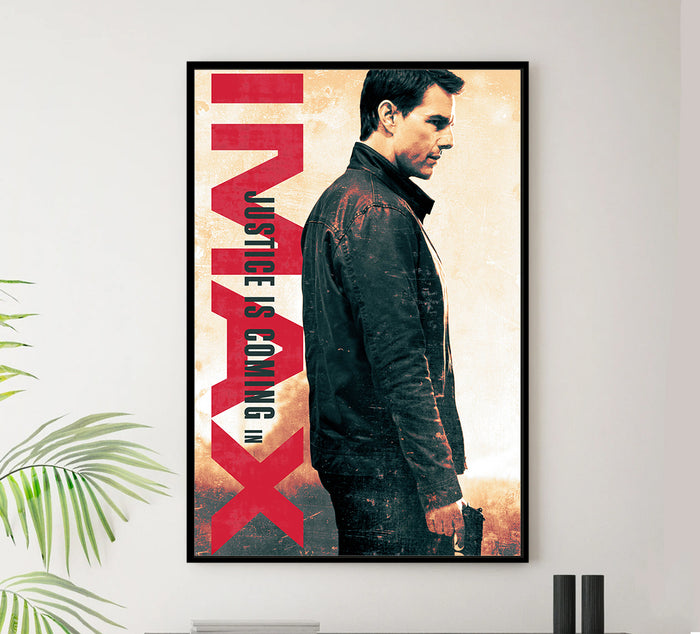 Jack Reacher Never Go Back 2016 - IMAX - Classic Movie Poster