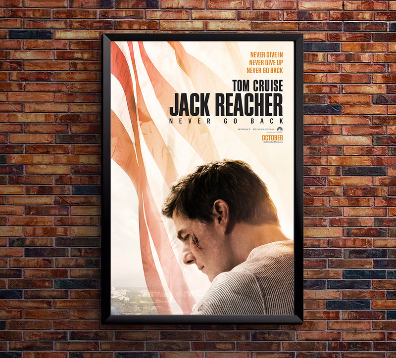 Jack Reacher Never Go Back 2016 v1 - Classic Movie Poster