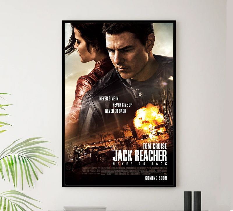 Jack Reacher Never Go Back 2016 v2 - Classic Movie Poster