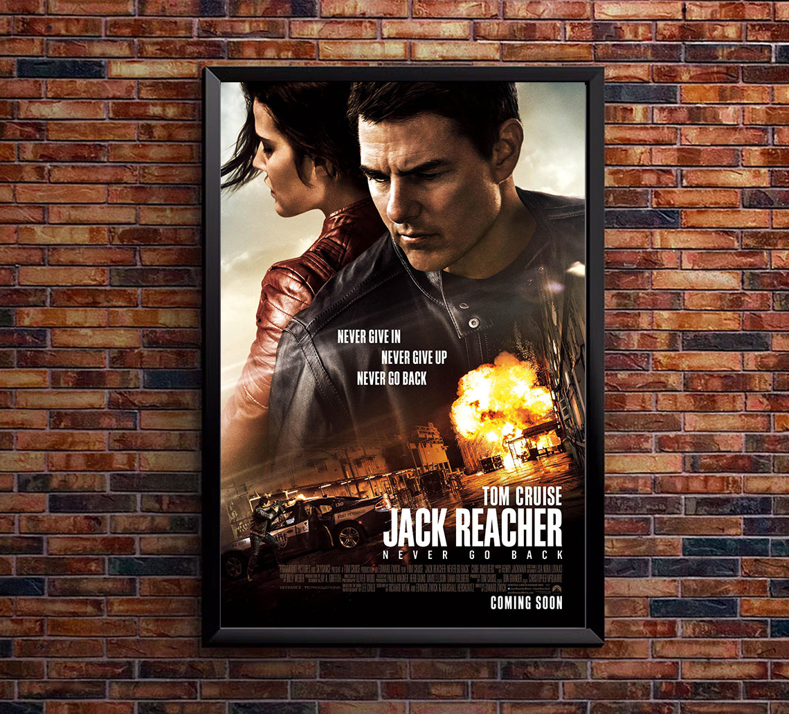 Jack Reacher Never Go Back 2016 v2 - Classic Movie Poster