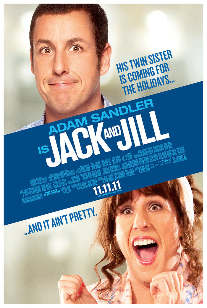 Jack and Jill 2011 - Al Pacino - US - Classic Movie Poster
