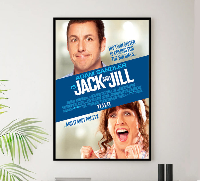 Jack and Jill 2011 - Al Pacino - US - Classic Movie Poster