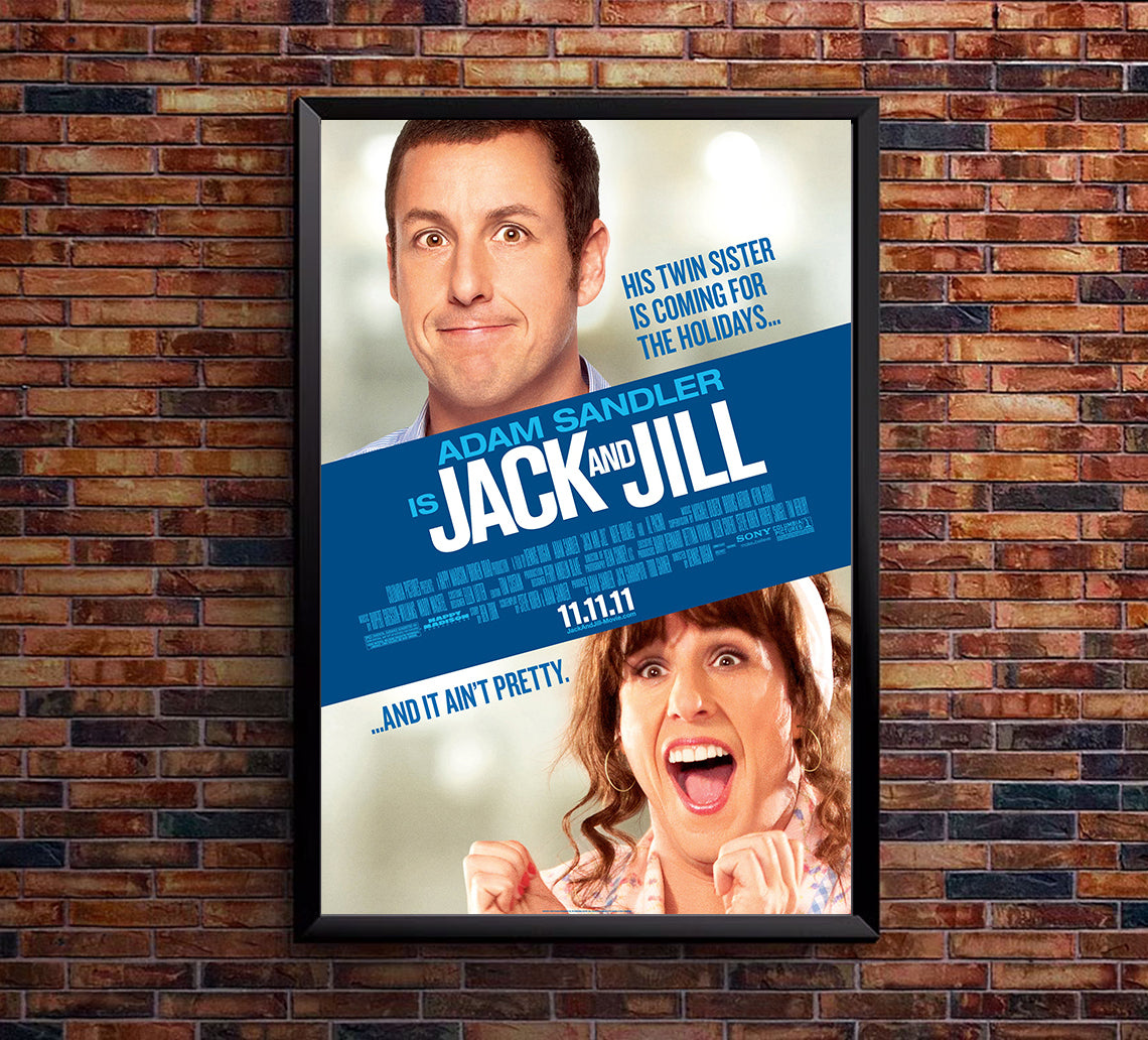 Jack and Jill 2011 - Al Pacino - US - Classic Movie Poster