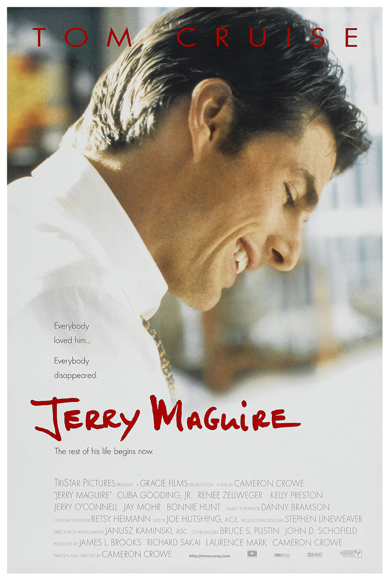 Jerry Maguire 1996 - Classic Movie Poster