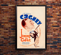 Jimmy the Gent 1934 - James Cagney - US - Classic Movie Poster