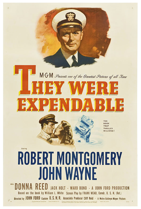 They Were Expendable - 1945 - Movie Poster