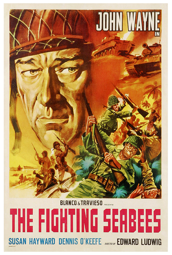 The Fighting Seabees - 1944 - Movie Poster