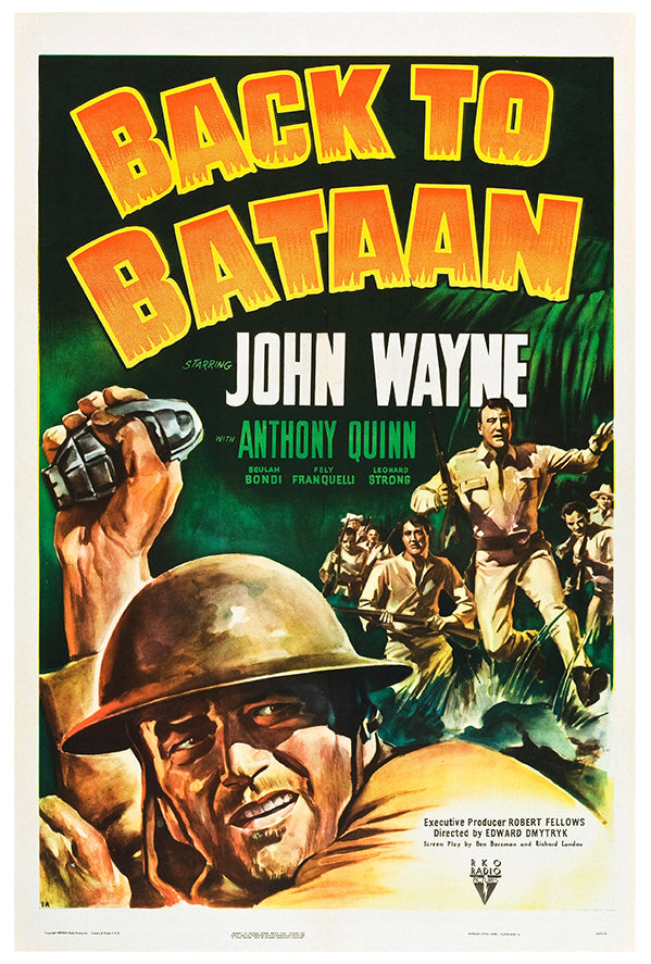 Back to Bataan - 1944 - Movie Poster