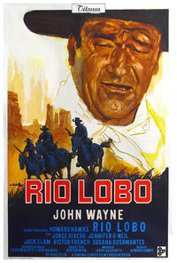 Rio Lobo - John Wayne - Movie Poster