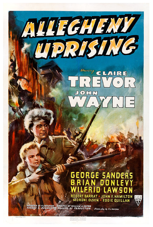 Allegheny Uprising - 1939 - Movie Poster