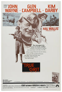 True Grit - John Wayne - Movie Poster