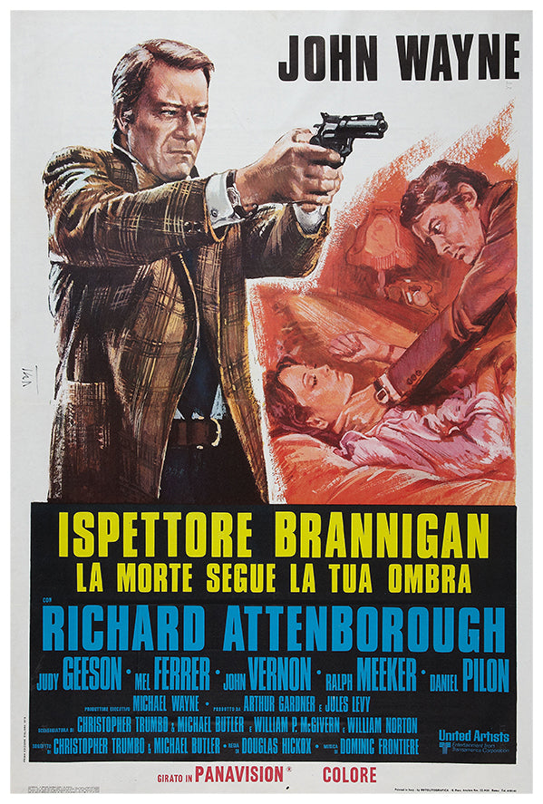 Brannigan - John Wayne - Italian - Movie Poster