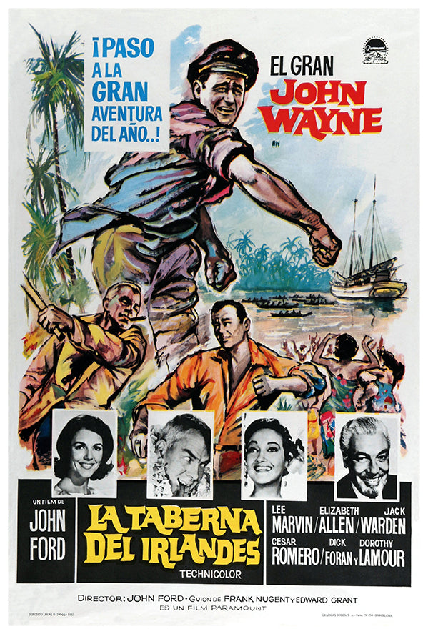 Donovans Reef - 1963 - Spanish - Movie Poster