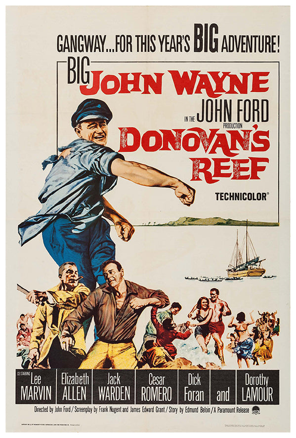 Donovans Reef - John Wayne - 1963 - Movie Poster