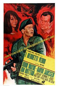 The Green Berets - John Wayne - 1968 - Italian - Movie Poster